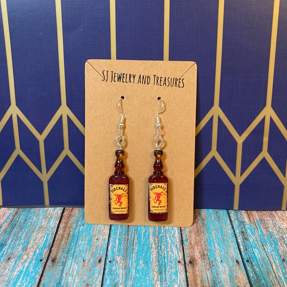 Fun Custom “bottled” earrings!